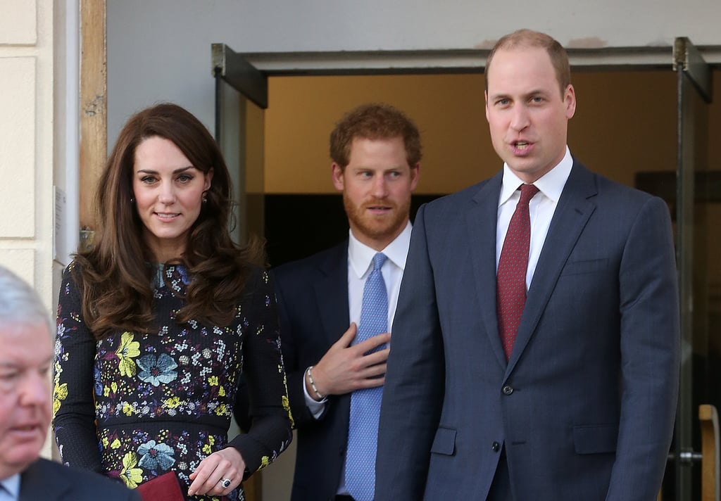 Prince Harry, Kate Middleton, Prince William in London 2017