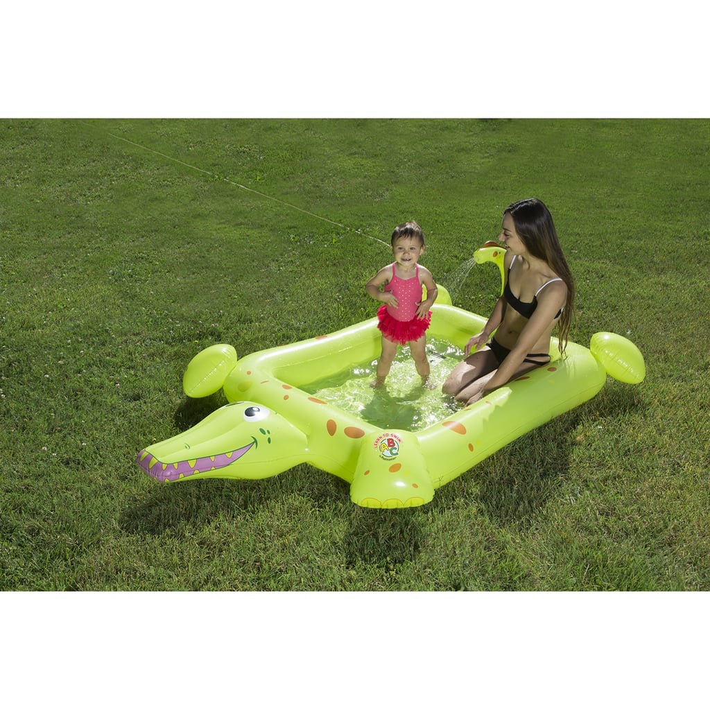 Poolmaster Crocodile Spray Inflatable Kiddie Pool