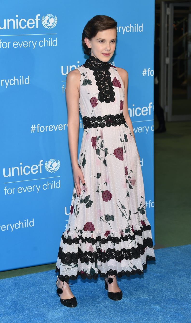 Millie Bobby Brown at UNICEF's 70th Anniversary Event in 2017