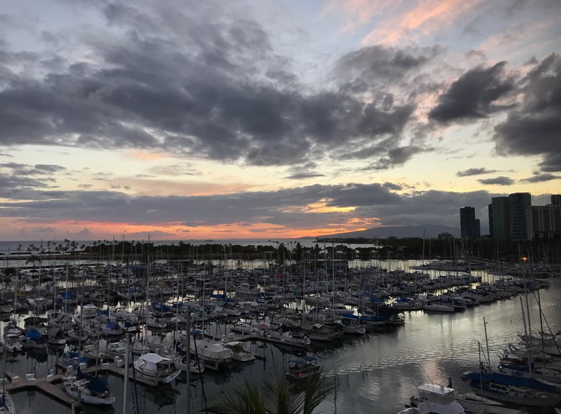 Ala Wai Harbor in Honolulu