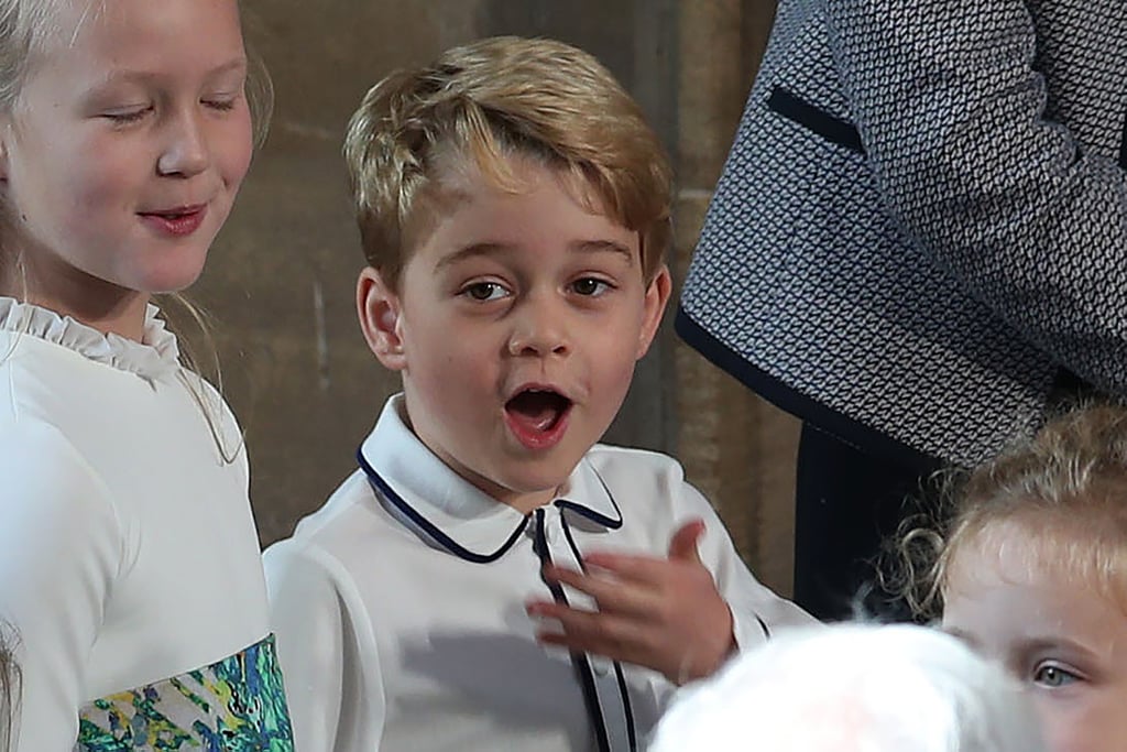 George and Charlotte at Eugenie's Wedding Pictures