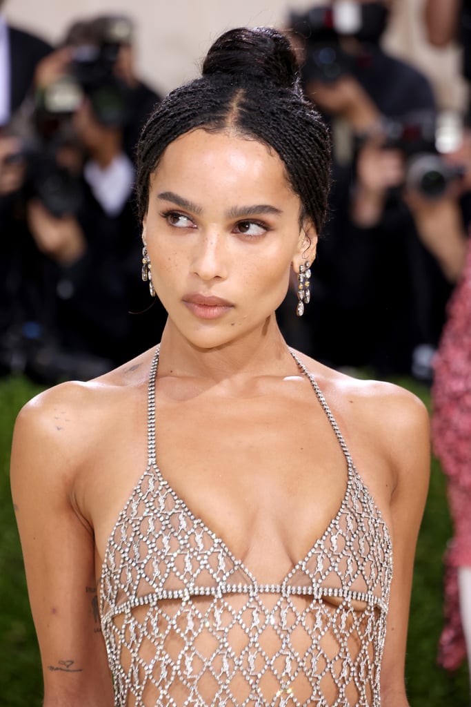 Zoë Kravitz Saint Laurent Dress Met Gala 2021