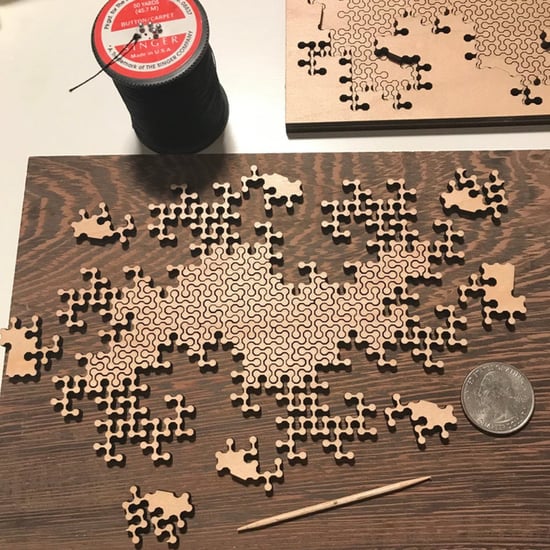 Shop the Coolest Geometric Wooden Fractal Puzzles