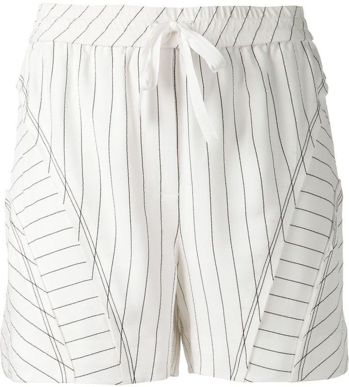 Alexander Wang Pinstripe Shorts