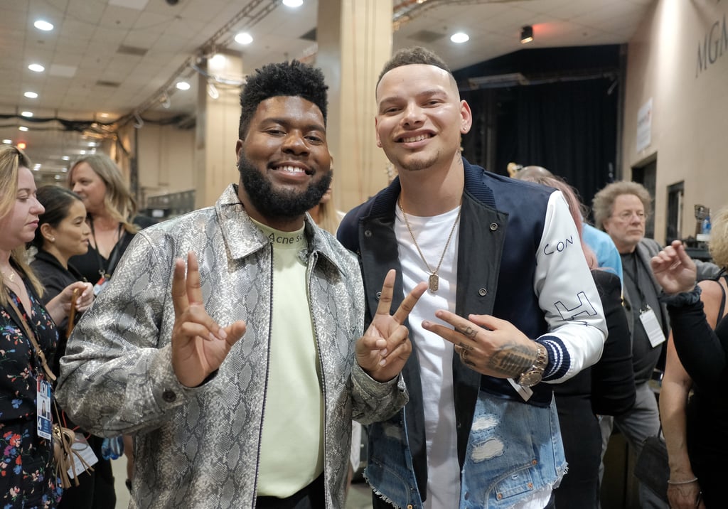 Pictured: Khalid and Kane Brown