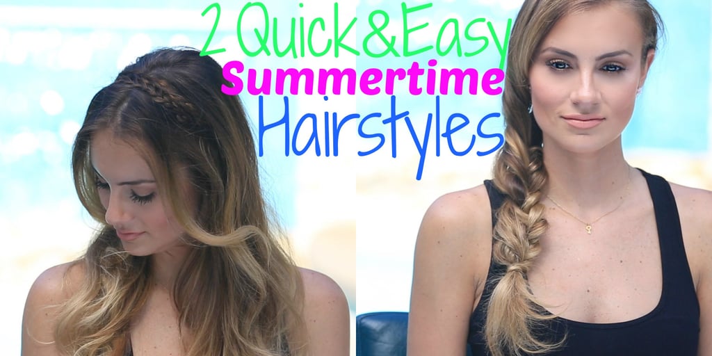2 Quick & Easy Summertime Hairstyles with Hello Goregous