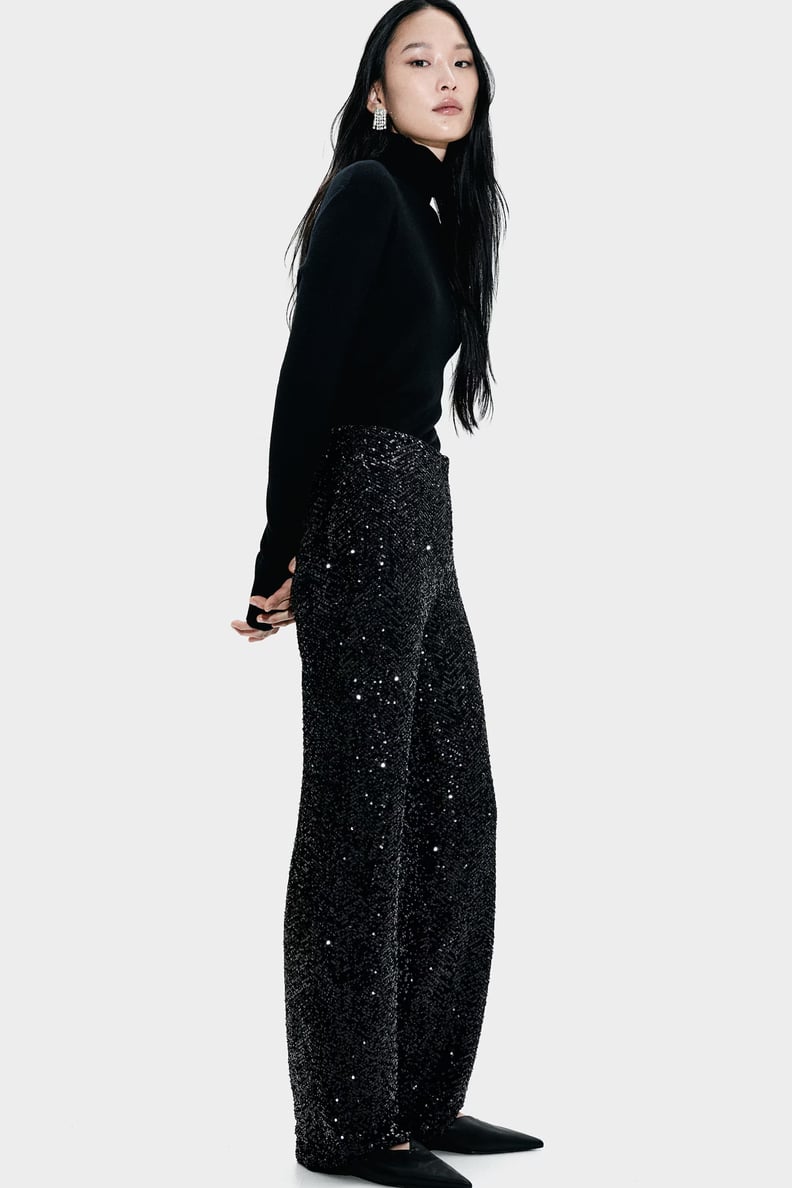 Sequined Pants