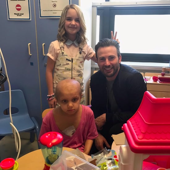 Chris Evans Visits Children's Hospital in LA March 2017
