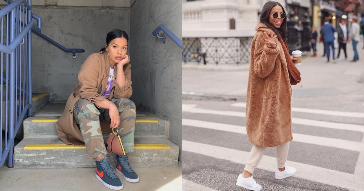 11 Easy Ways to Style Your Sneakers in the Winter | POPSUGAR Fashion