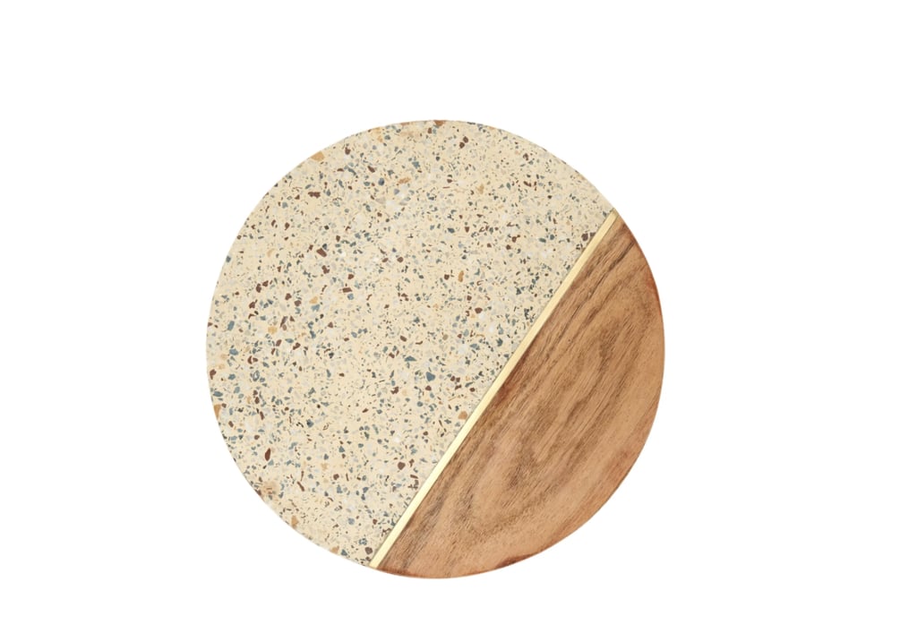 Terrazzo & Marble Round Serving Board