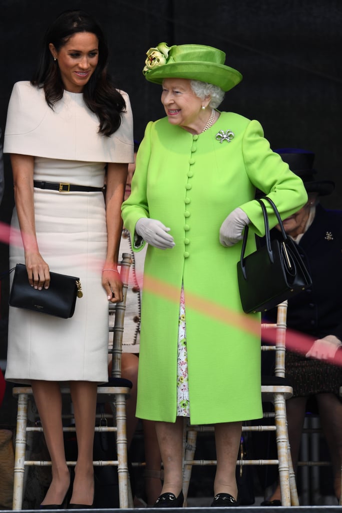 Meghan Markle and Queen Elizabeth II Pictures