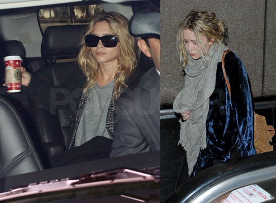 Mary-Kate and Ashley Leaving LAX