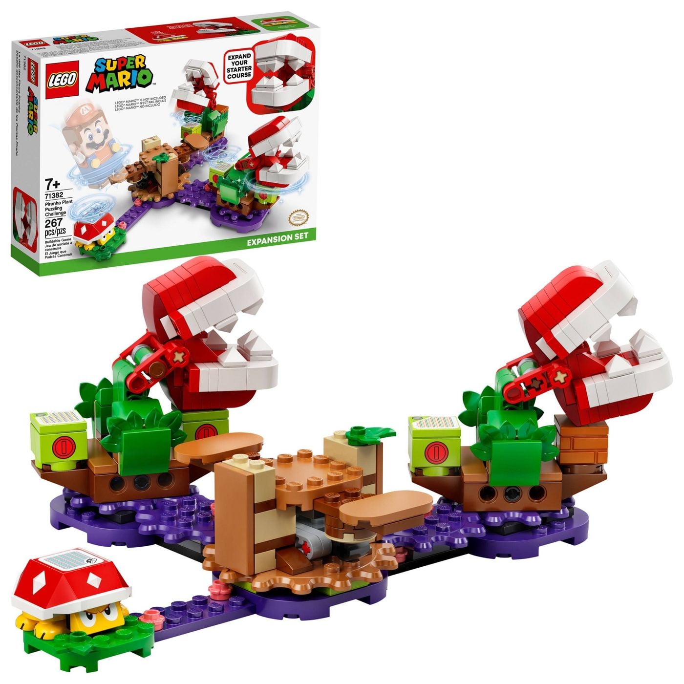 Lego Super Mario Piranha Plant Puzzling Challenge Expansion Set Best New And Upcoming Lego Sets Coming Out In 21 Popsugar Uk Parenting Photo 39