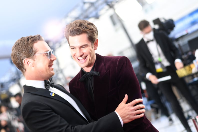 "Spider-Man: No Way Home" Costars Andrew Garfield and Benedict Cumberbatch at the 2022 Oscars