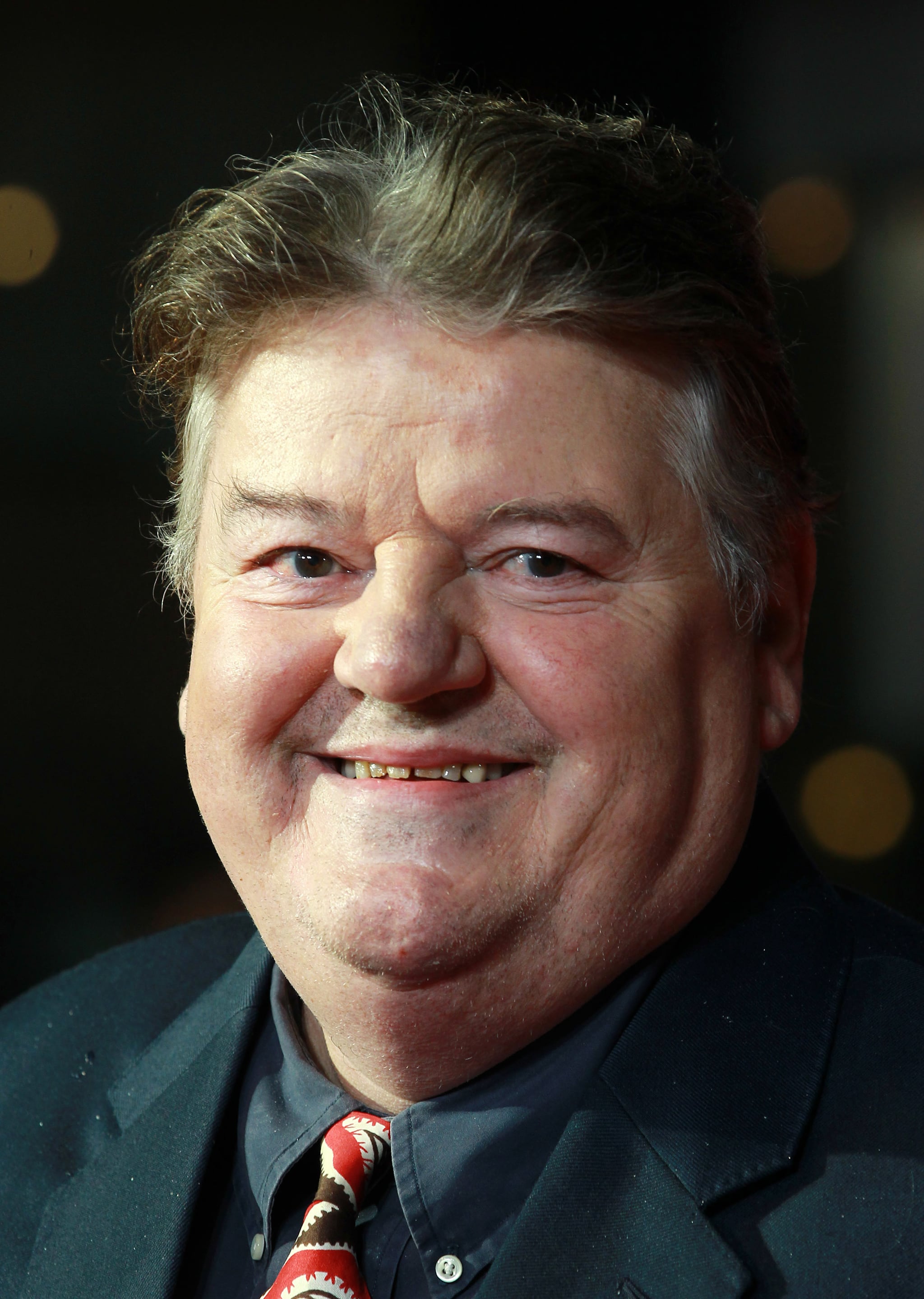 LONDON, UNITED KINGDOM - OCTOBER 21: Robbie Coltrane attends the premiere of 'Great Expectations' which closes the 56th BFI London Film Festival at Odeon Leicester Square on October 21, 2012 in London, England. (Photo by Fred Duval/FilmMagic)