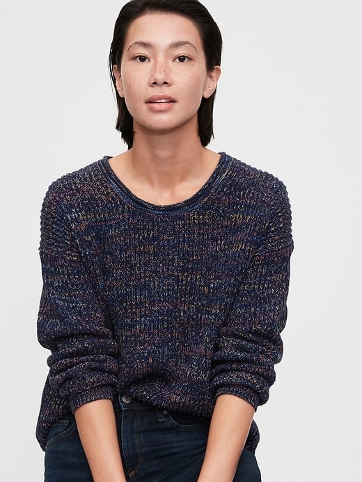 Gap Relaxed Rollneck Shaker Sweater