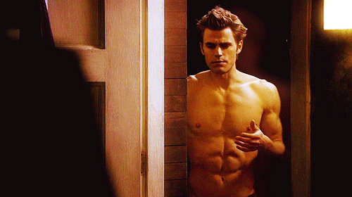 When Stefan walks into a room like an angel descending from heaven