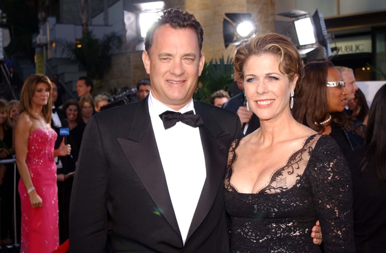 Tom Hanks and Rita Wilson in 2002