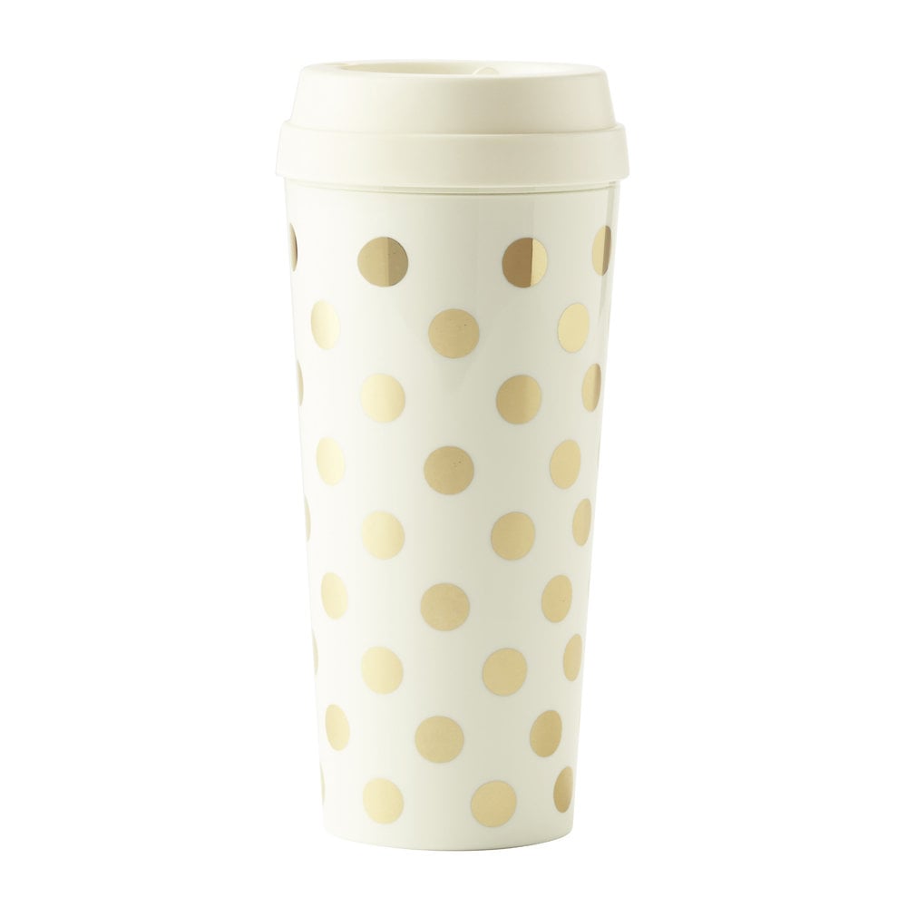 Kate Spade Gold Dots Mug