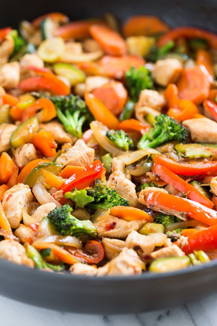 Sweet Chili Chicken StirFry Fast and Easy OnePan Meal Recipes