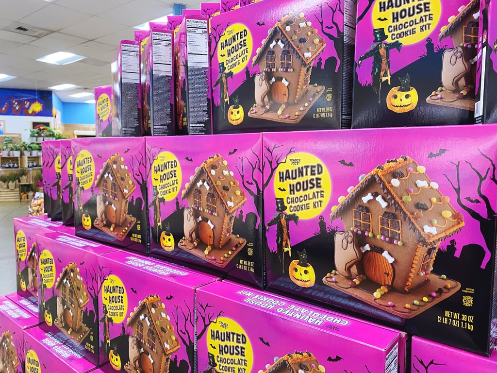 Trader Joe's Haunted House Chocolate Cookie Kit Best Halloween