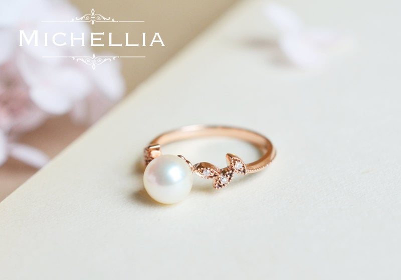 Inspired by the woodland fairy tales, this pearl leaf ring ($628) promises a happy ending.
Inspired by the woodland fairy tales, this pearl leaf ring ($628) promises a happy ending.