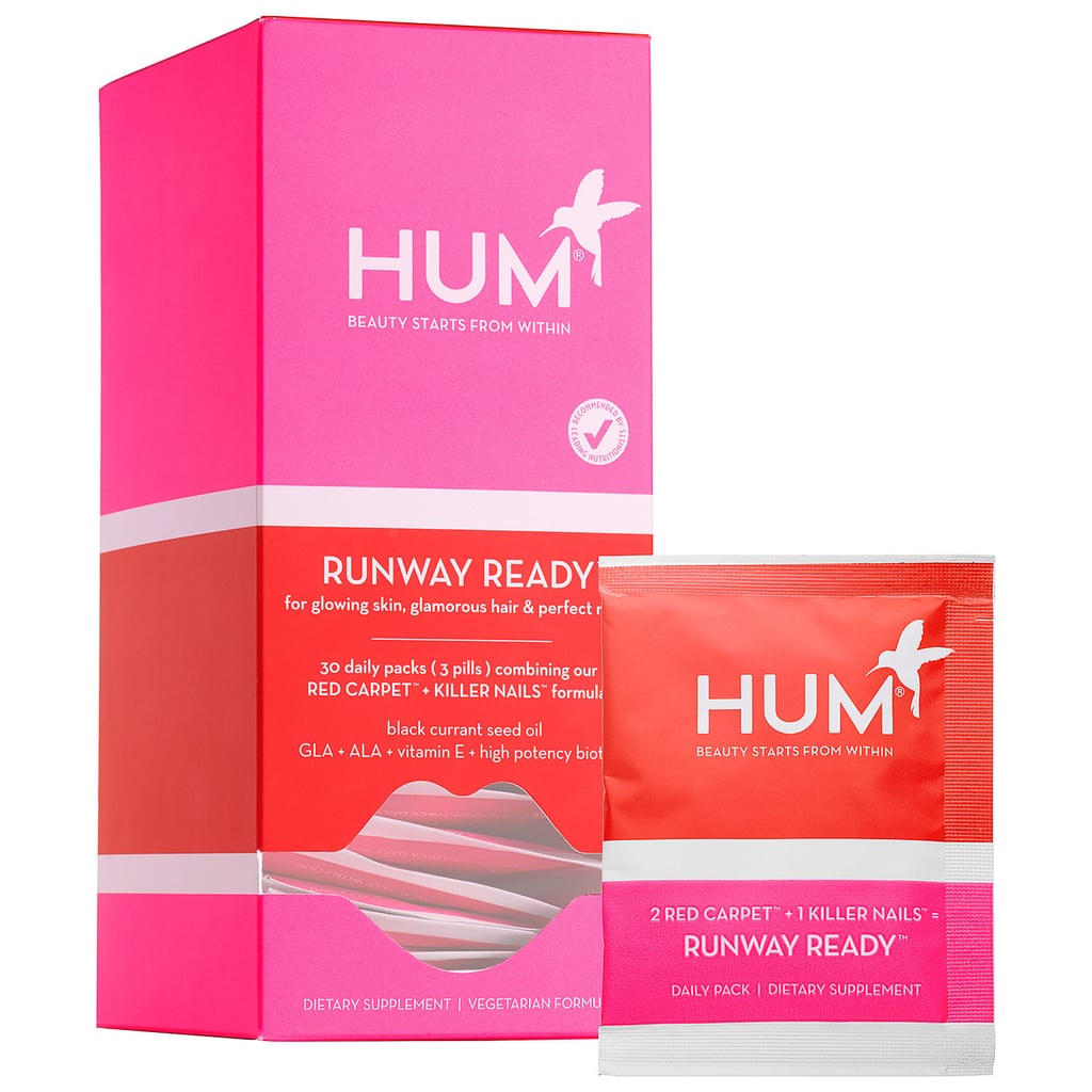 How exactly was Jenner able to sport her voluminous curls, radiant skin, and head-turning manis so effortlessly? She owes a lot of it to HUM Nutrition Runway Ready Supplements ($35), an innovative vitamin that she religiously took the 30 days leading up to the main event. The vitamins (which are conveniently individually packed) are a blend of HUM’s Red Carpet and Killer Nails formulas. Talk about a beauty must have! The two formulas combine to grant glamorous and longer hair, glowing skin and stronger nails and hair. The best part? The vitamins are nutritionist recommended and are formulated without GMOs or artificial ingredients — the perfect supplement to any healthy diet.

Luckily, looking like Kendall Jenner off the runway is totally possible. Simply take one of these vitamins per day for remarkable results.

More from InStyle:
Why Washing Your Face Every Morning Is a Must
Sheet Masks That You Need in Your Skin Care Arsenal
The Easy Way to Get Perfect Skin on the Go