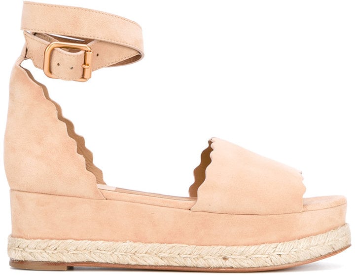 Chloé Lauren Flatform Wedges