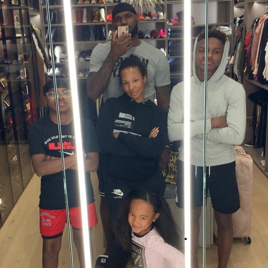 LeBron James Family Photo February 2019