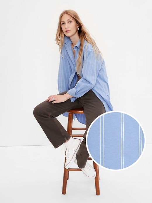 Gap Organic Cotton Weekend Tunic Shirt