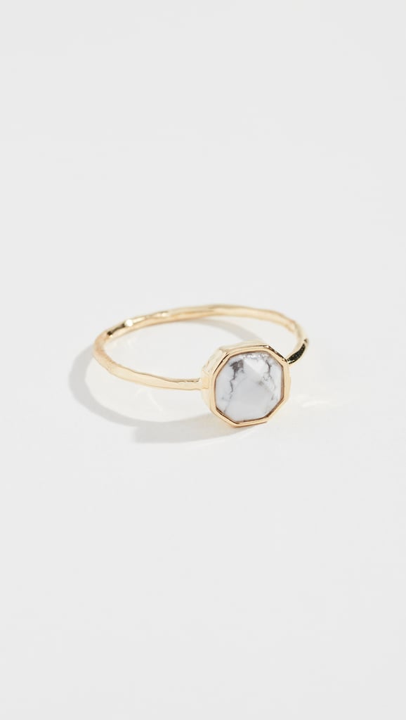 Gorjana Power Gemstone Calming Charm Ring