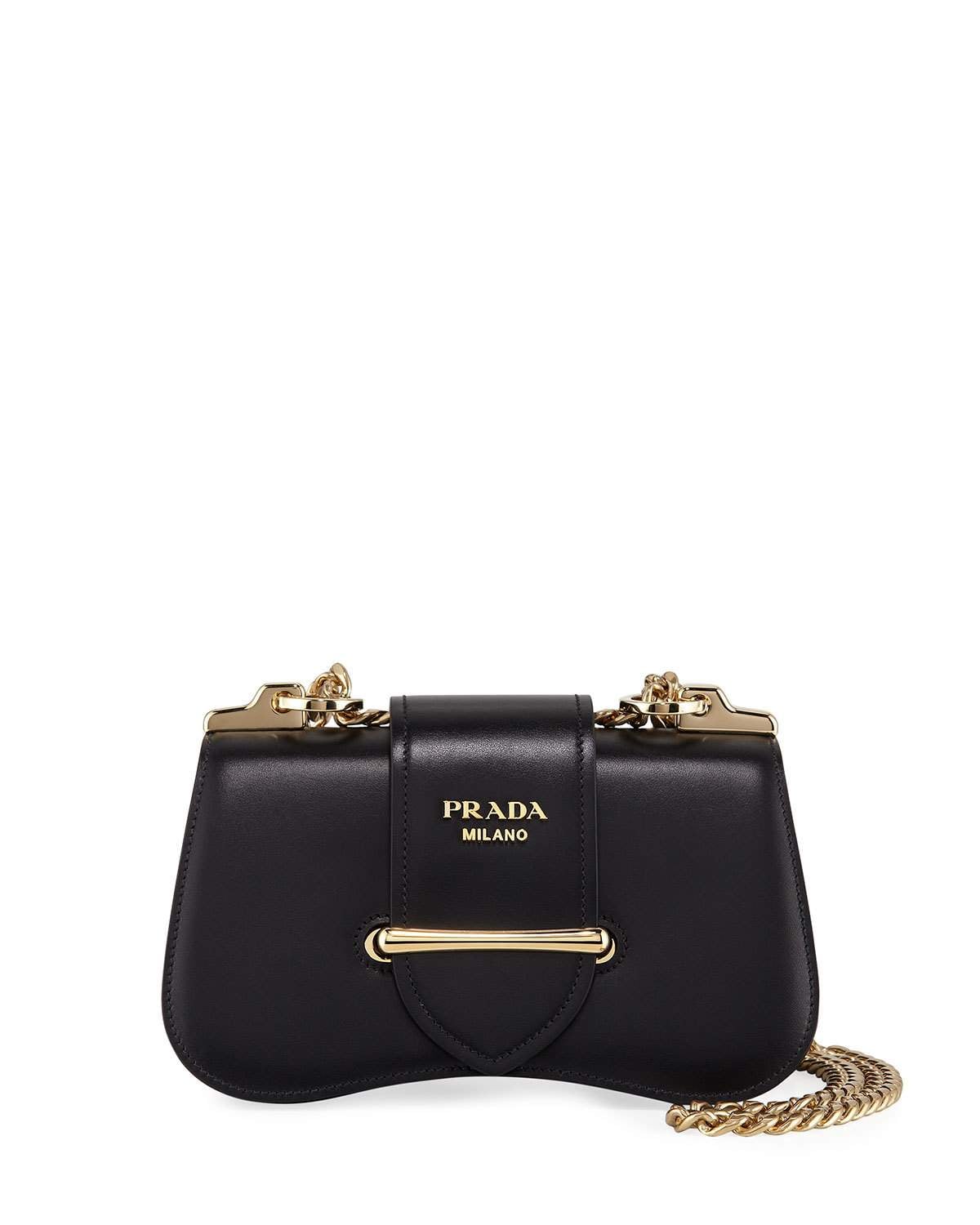 Prada Sidonie City Small Leather Shoulder Bag | Watch Out, Fendi Baguette;  This Is Becoming the Most Popular Bag of 2019 | POPSUGAR Fashion Photo 21