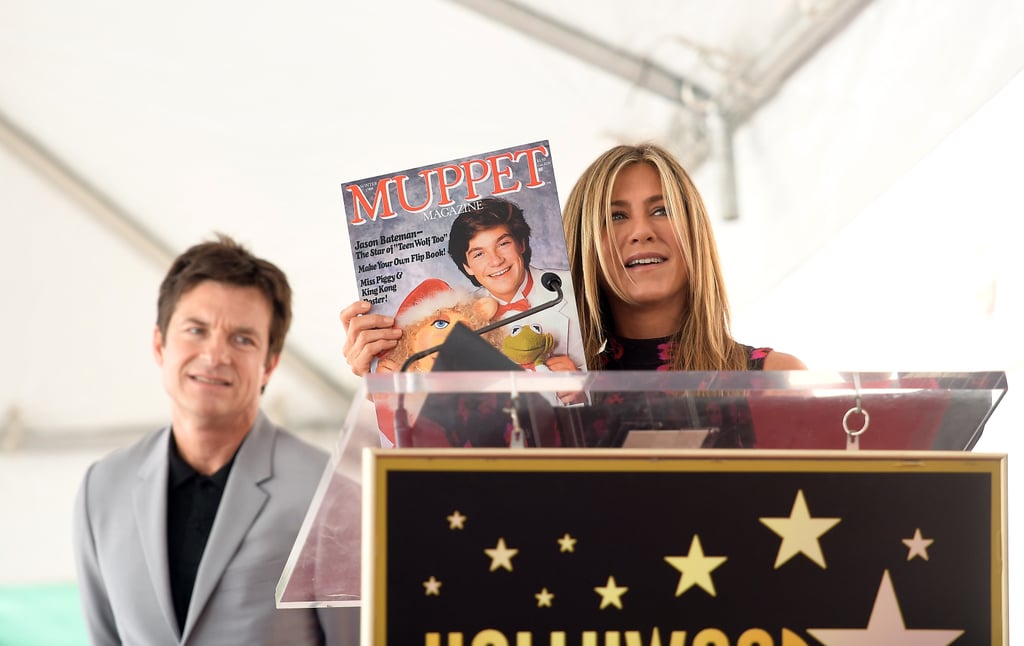 Jennifer Aniston at Jason Bateman's Walk of Fame Ceremony