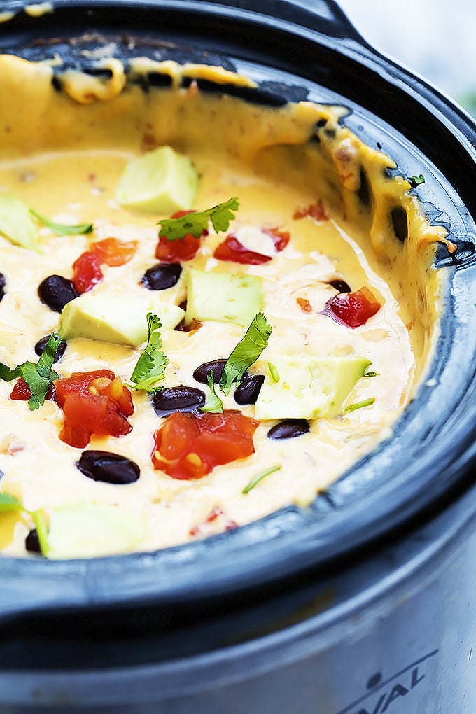 Taco Queso Dip SlowCooker Latin Recipes POPSUGAR Latina Photo 16