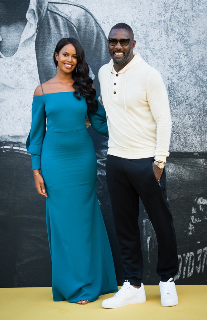 Idris Elba and Sabrina Dhowre at Yardie Premiere 2018