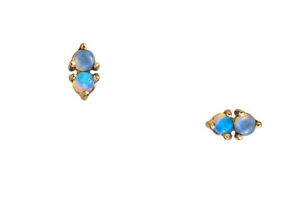WWAKE's two-step earrings