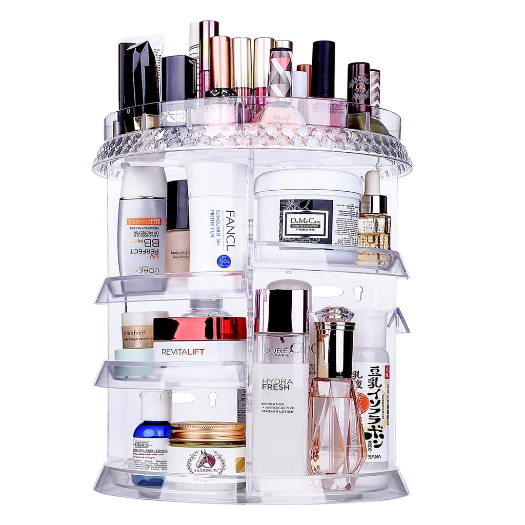 Miserwe Makeup Organiser 360 Degree Rotation 7 Layers Adjustable Storage