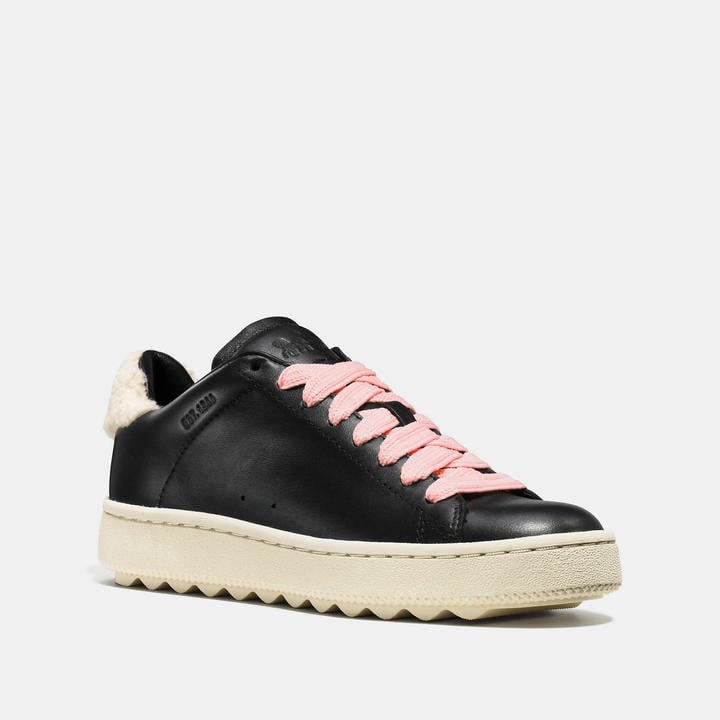 Coach C101 Shearling Sneakers