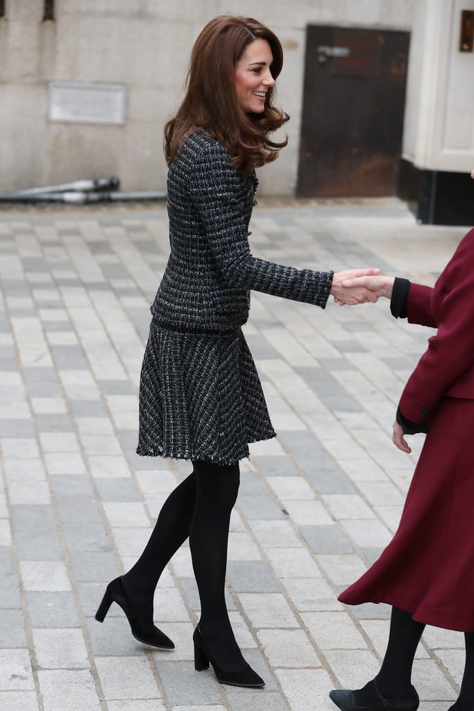 Kate Middleton Skirt Suit February 2019