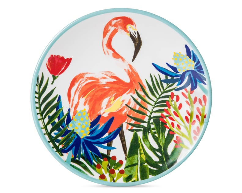 Plastic Appetizer Plate Tropical