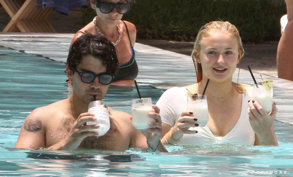 Joe Jonas and Sophie Turner Kissing in Miami August 2018