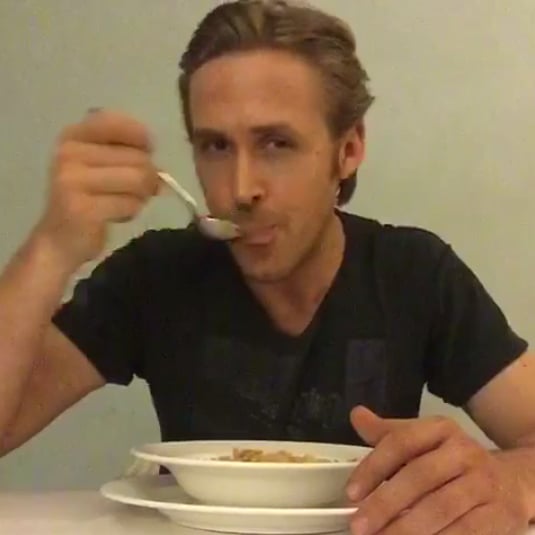 Ryan Gosling Eating Cereal | Vine Videos