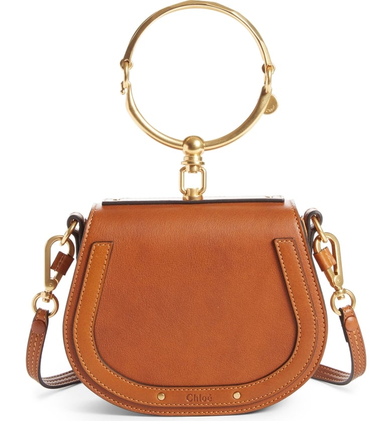 Chloé Small Nile Bracelet Leather Crossbody Bag