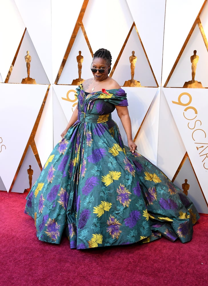 Whoopi Goldberg Oscars Dress 2018