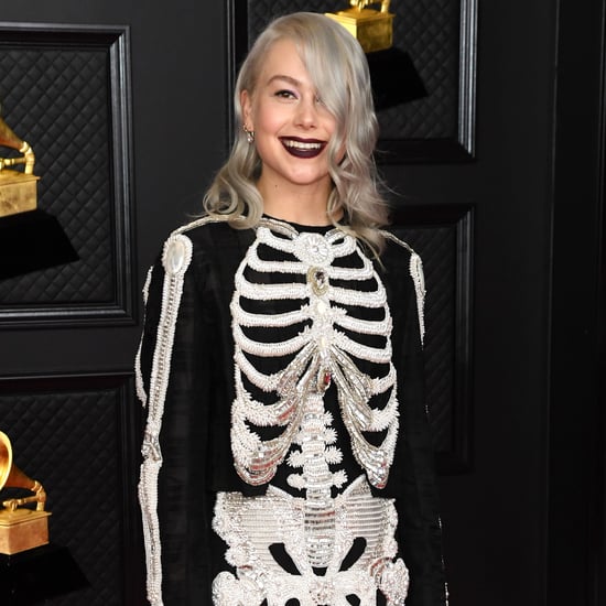 Phoebe Bridgers Wears Thom Browne Skeleton Dress to Grammys