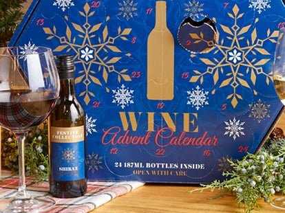 Aldi's Christmas Wine Advent Calendar Comes With 24 Bottles! | POPSUGAR