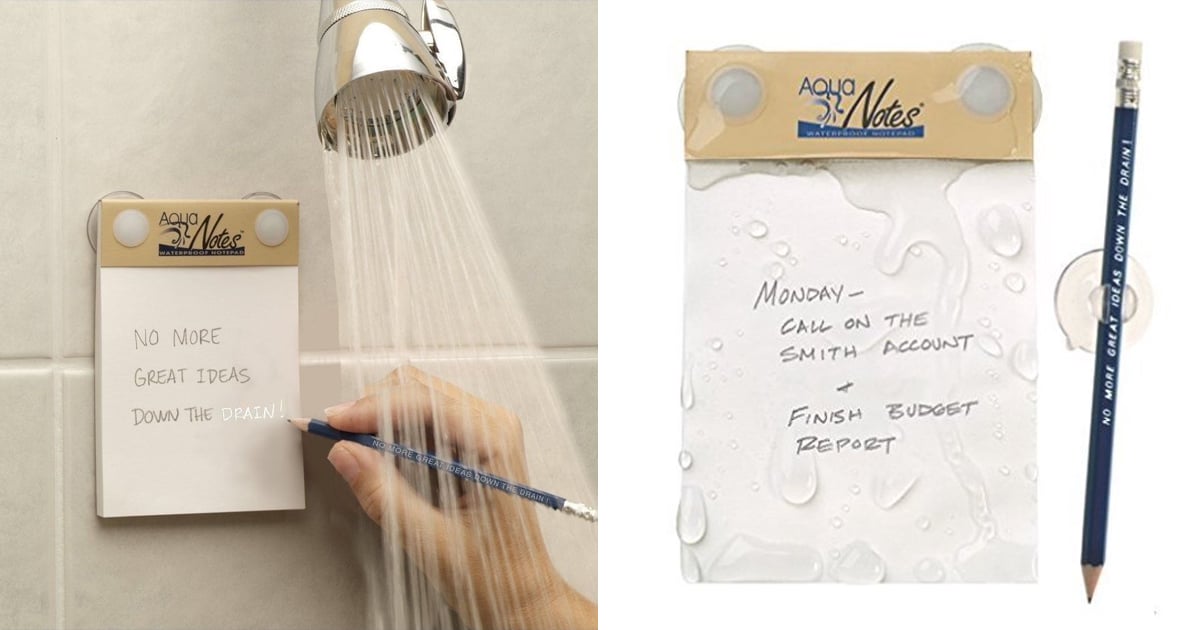 AquaNotes Waterproof Notepad Review POPSUGAR Smart Living