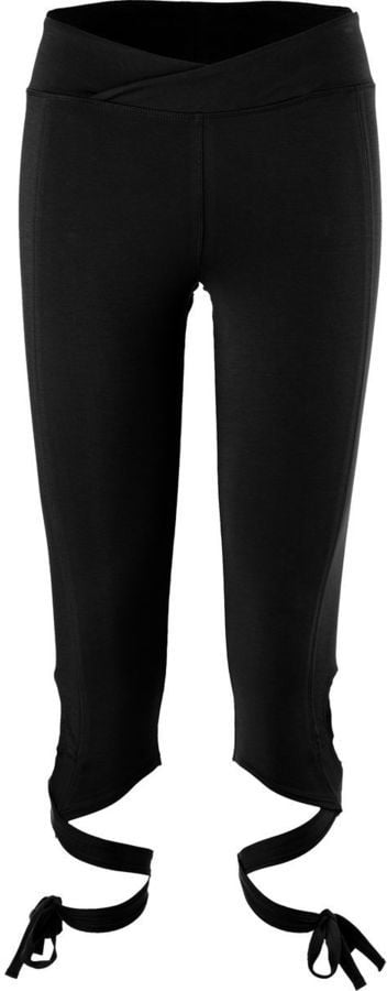 Free People Movement Black Turnout Ballerina Wrap Leggings Yoga Size Small