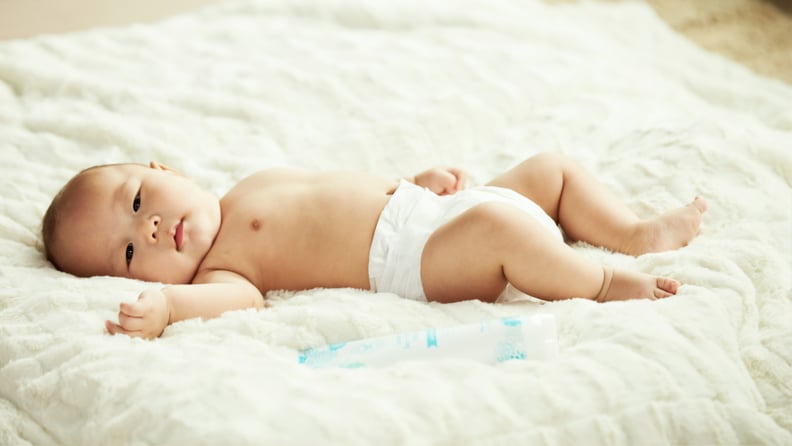 Use a bit of coconut/almond oil on your baby’s tush to make cleaning up meconium (those tar-like first few poops) manageable.