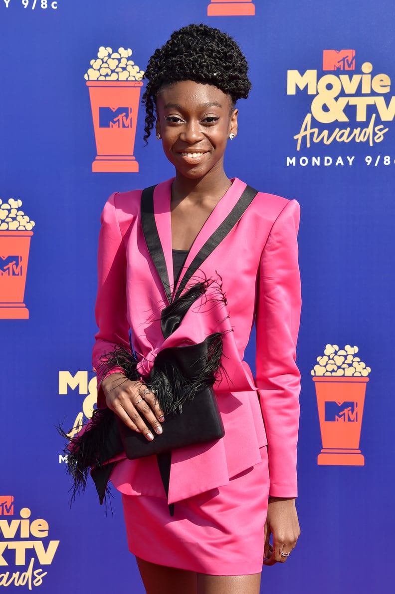 Shahadi Wright Joseph at the 2019 MTV Movie and TV Awards